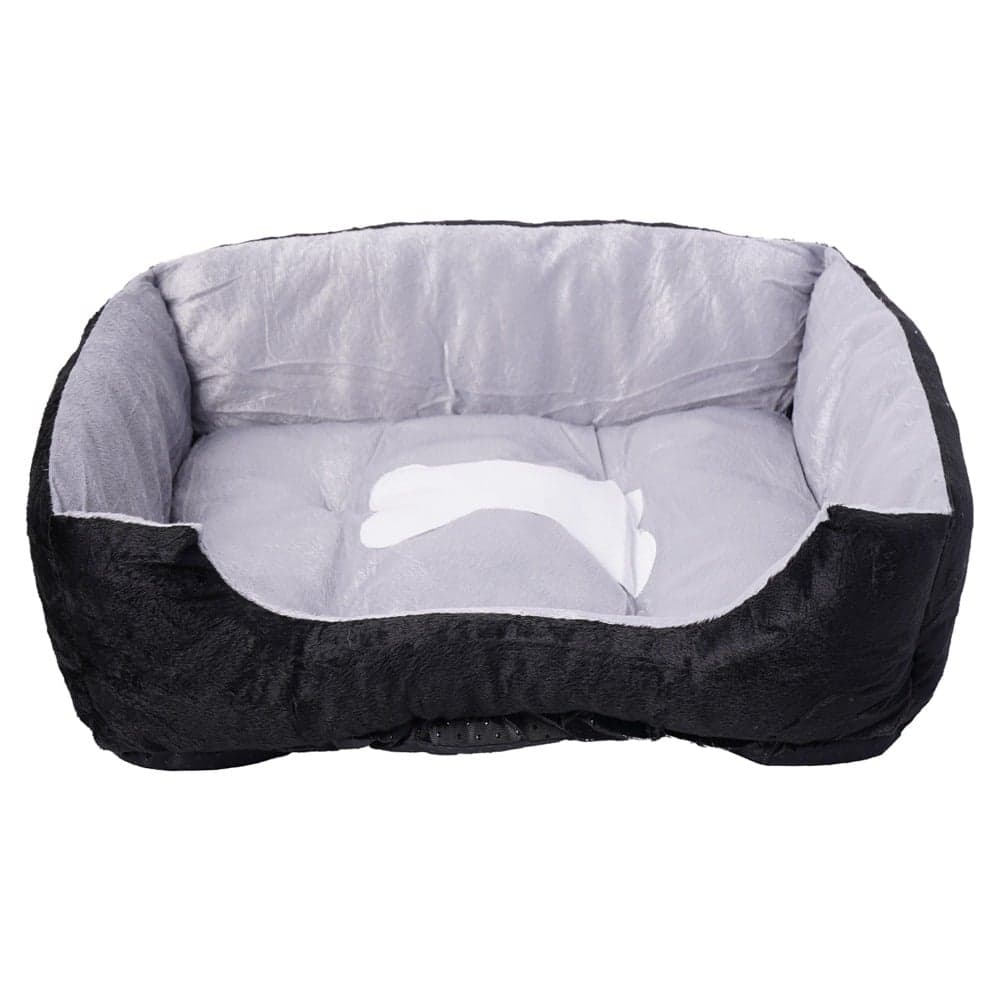 Cama para Mascota Petshop Cuadrada Gris - Farmashop Petshop
