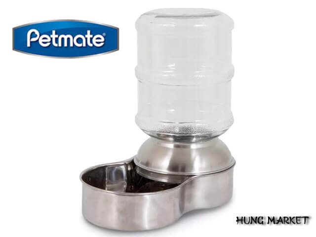 Bebedero para Perros 4 Litros con Base de Acero - MegaNegociosVIP